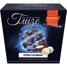 Конфеты "Глизе" крем-пломбир 150г Конфеты "Глизе" крем-пломбир 150г