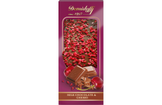 Шоколад "Demidoff" молочный с вишней 80г