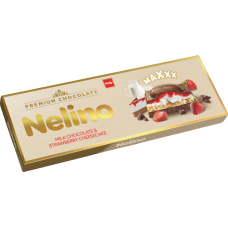 Шоколад "Nelino" Maxxx клубника и чизкейк 270г