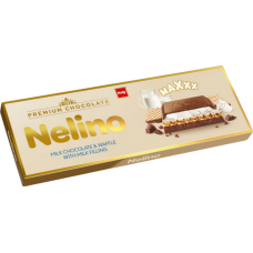 Шоколад "Nelino" Maxxx вафля с молочной начинкой 190г