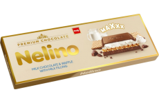 Шоколад "Nelino" Maxxx вафля с молочной начинкой 190г