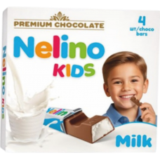 Шоколад "Nelino" KIDS с молочной начинкой 50г