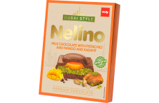 Шоколад "Nelino" DUBAI STYLE фисташка, кадаиф и манго 62г