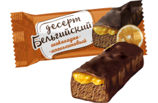 Конфеты "Бельгийский десерт" шоколадно-апельсиновый