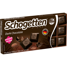 Шоколад "Schogetten" dark chocolate 100г