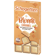 Шоколад "Schogetten" Blonde caramel 100г