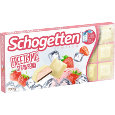 Шоколад "Schogetten" FREEZE ME strawberry 100г