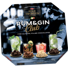Набор конфет "EDLE TROPFEN IN NUSS" Rum&Gin Club 200г