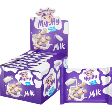 Вафельные трубочки "Му и Ну" молочные 64г