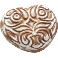 Пряники "Пряничное сердце" яблоко