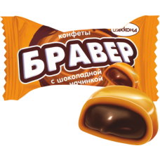Конфеты "Бравер" шоколадный