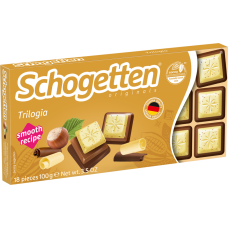 Шоколад "Schogetten" trilogia 100г